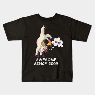 Kids Birthday Shirt | Unicorn Handstand Gift Contortionist Kids T-Shirt